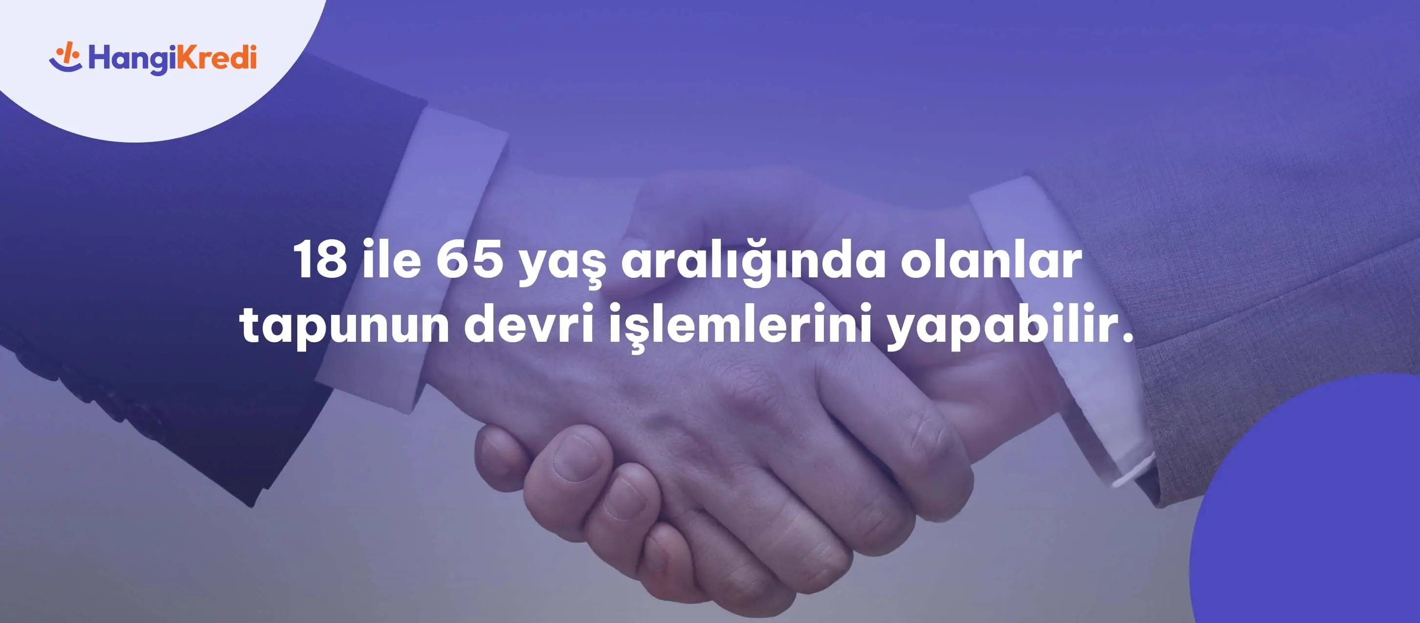 Tapu işlemlerinde yaş sınırı