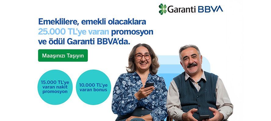 Maaşını Garanti BBVA'ya Taşı!