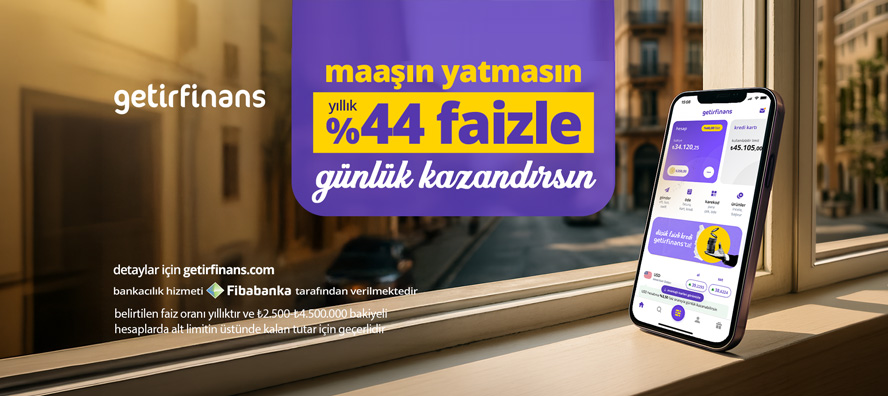 %44 faiz oranıyla Günlük Kazan!
