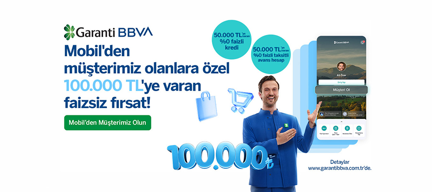 100.000 TL'ye Varan Faizsiz Fırsat!