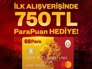 İlk Alışverişinde 750 TL ParaPuan Hediye!