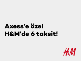Axess’e özel H&M’de 6 taksit!