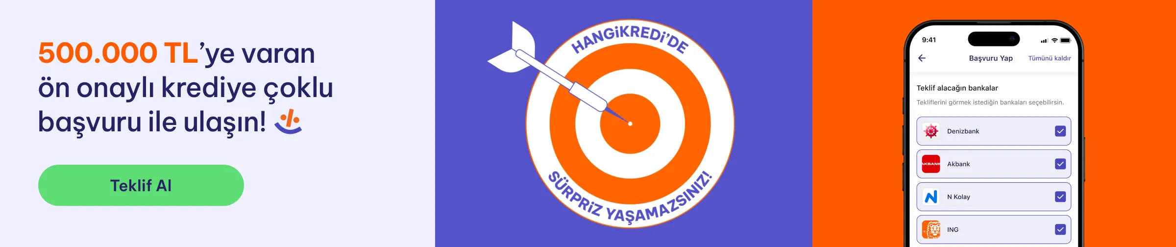Ön Onaylı Kredi!