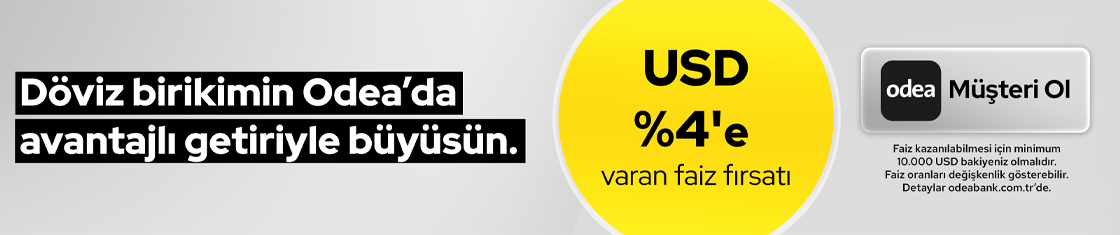 Odeabank Döviz Anasayfa Banner