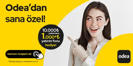 1.000 TL Hediye Fon Fırsatı Odea’da!