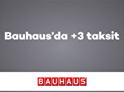 Bauhaus’da +3 taksit