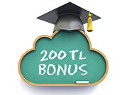 20.000 TL ve üzeri eğitim harcamanıza 200 TL bonus!