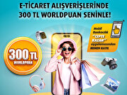 Seçili E-Ticaret Alışverişlerinize 300 TL Worldpuan!