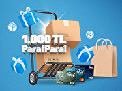 Yapacağınız Harcamalara 1.000 TL ParafPara!