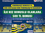 Fenerbahçe Bonus'lu Ol, 500 TL Bonus Kazan!