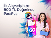 Aidat Ödetmeyen Kart ile İlk Alışverişinize Özel 500 TL ParaPuan!