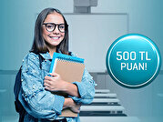 Eğitim Kurumu Harcamalarınıza 500 TL Puan!