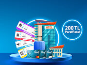 Seyahat ve Konaklama Harcamalarına Özel 200 TL ParafPara!