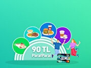 Restoran Harcamanıza 90 TL ParafPara!