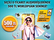 Seçili e-ticaret Alışverişlerinize 500 TL Worldpuan!