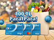 Market Alışverişlerinize Özel 100 TL ParafPara!