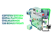 Dijital Platform Üyeliklerinde %50 Bonus Fırsatı!