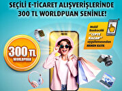 Seçili e-ticaret Alışverişlerinize 300 TL Worldpuan!