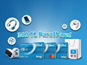 Elektronik Alışverişlerinize Özel 300 TL ParafPara!