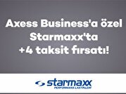 Axess Business'a özel Starmaxx'ta +4 taksit fırsatı!