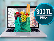 Gıda Marketi Alışverişlerinize Toplamda 300 TL Puan!