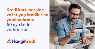 Kredi kartı borçları ve ihtiyaç kredilerine 60 aya kadar yapılandırma! 