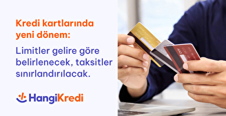 Kredi kartlarında yeni dönem başlıyor!