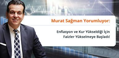 Enflasyon ve Kur Yükseldiği İçin Faizler Yükselmeye Başladı!